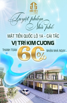 THIẾT KẾ CHUẨN CHÂU ÂU, SANG TRỌNG - KHU DÂN CƯ QUỐC VIỆT 2