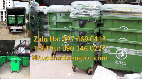 Xe gom rác công nghiệp 660l, Giá bán xe gom rác 1000l, Xe gom rác 660 lít, Xe rác công nghiệp 1000l,