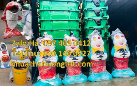 Thùng rác chuột mickey, giá bán thùng rác thú, thùng rác thú composite, nơi bán thùng rác con vật,