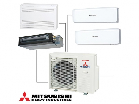 Khám phá điều hòa Multi Mitsubishi Heavy cùng Thiên Ngân Phát