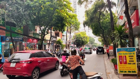 Ban gấp nhà Phố Tô Hiệu Hà Đông 40m lô góc 2 măt tiền ô tô kinh doanh 6 tỷ 56
