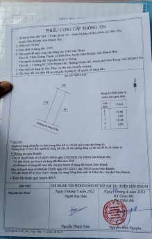 BÁN ĐẤT DIÊN HÒA FULL THỔ CƯ CÁCH TỈNH LỘ 2 TẦM 250M .