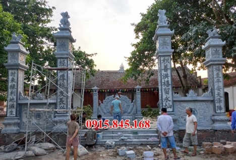 53* tuyên quang cổng đá từ đường đẹp