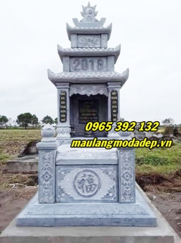 109+ Mẫu mộ đá ba mái cao cấp lắp tại Tuyên Quang