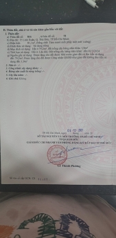 Bán lô ĐẤT LỚN - xây dựng 5 TẦNG - Nhà Trọ - Sát Đại Học - hơn 80m2 - chỉ hơn 4 tỷ.