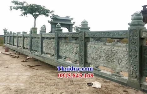 42* hà tĩnh tường bao đình chùa bằng đá đẹp