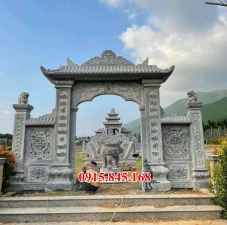 62* đà nẵng cổng đình chùa bằng đá đẹp