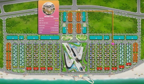 02 Căn góc Hoa Hậu Dự án Văn Phú Vlasta Sầm Sơn