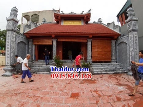 30* mẫu cột từ đường bằng đá đẹp bán hải phòng