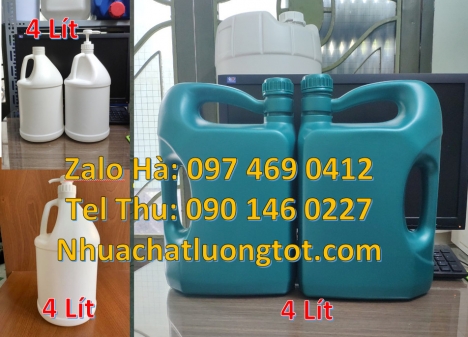 Can nhựa 1 lít màu trắng, can 1l hdpe trắng giá rẻ, can nhựa cao cấp, Địa chỉ bán can hdpe, Can 1l đ