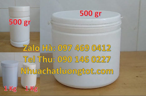 hũ nhựa 100 g đựng kem chống nắng Hũ nhựa 100 gram hũ 200g đựng đậu phộng hũ đựng kẹo 200 gram, hũ