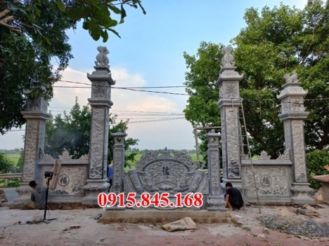 62* đà nẵng cổng đình chùa bằng đá đẹp