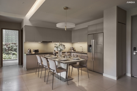 Căn hộ 113m2 penthouse đẹp nhất Westgate cho đại gia đình. TT 15% nhận nhà full nội thất