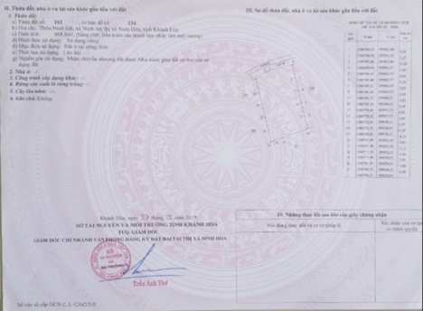 BÁN GẤP 2 LÔ NINH AN, NINH HÒA CÁCH QL1A 50M GIÁ 4TR/M2