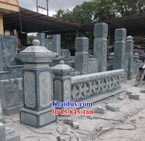 Mẫu hàng rào 04*đẹp bằng đá bán tường bao