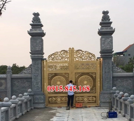 53* tuyên quang cổng đá từ đường đẹp