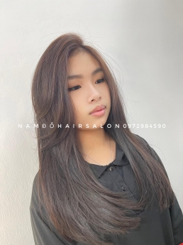 Uốn Cụp Phồng Tóc Dài Mái Mưa Ở Đâu Uy Tín Giá Rẻ Hoài Đức - Nam Đỗ Hair Salon