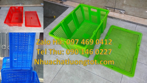 Thùng Nhựa Đặc Có Nắp, Sóng nhựa 26 bánh xe Thùng nhựa Sóng nhựa bít 1T5 Sóng nhựa hở 3T9, Sọt Nh