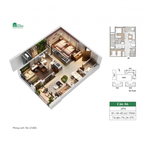 CĂN HỘ HÀ NỘI MELODY RESIDENCES CHIẾT KHẤU 43%, KÍ TRỰC TIẾP VỚI CHỦ ĐẦU TƯ