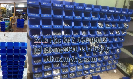 khay linh kiện, bán khay nhựa, thùng nhựa đựng phụ tùng Khay linh kiện giá rẻ Kệ nhựa đựng ốc vít,