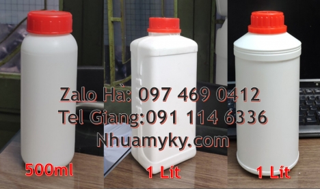 Chai nhựa đựng thuốc thú y, chai nhựa đựng thuốc thủy sản chai nhựa đựng nông dược Chai 30ml