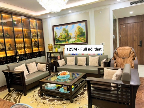 Bán chung cư Quận Thanh Xuân, King Palace 125M – Nội thất cao cấp, Tầng cao: 7.1 Tỷ