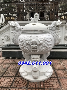 Bán + 61 mẫu lư đỉnh hương nhà thờ đá đẹp tại bến tre