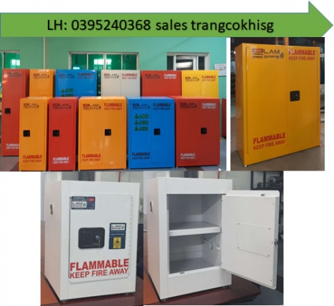 TỦ DỰNG DUNG MÔI CÓ THỂ CHÁY LỌAI 1,2 CỬA-MDK