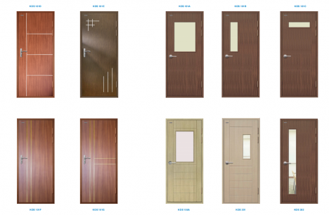 Cửa nhựa ABS Hàn Quốc chính hãng KOS