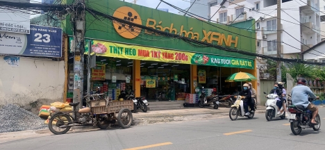 BÁN NHÀ 304M2 NGANG 10M MẶT TIỀN KINH DOANH NGUYỄN KHOÁI Q4 - SÁT Q1 -45 TỶ