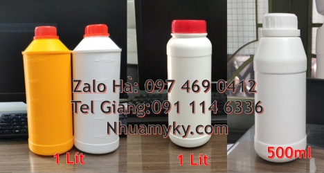 Chai nhựa đựng thuốc thú y, chai nhựa đựng thuốc thủy sản chai nhựa đựng nông dược Chai 30ml