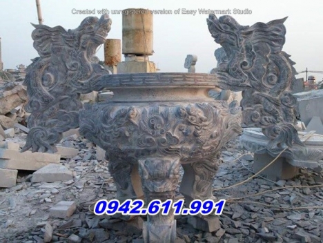 Bán + 61 mẫu lư đỉnh hương nhà thờ đá đẹp tại bến tre