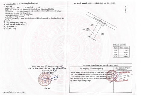 150 triệu/mét ngang, sở hữu ngay đất nền tại trung tâm khu hành chính mới Krông Năng