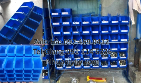 Khay phụ tùng giá rẻ, Kệ nhựa a5, Khay nhựa đựng dụng cụ khay nhựa xanh kệ nhựa đựng đồ phụ tùng ố