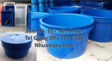 Thùng nhựa tròn 1100 lít, thùng nhựa 1200 lít, thùng vuông 300 lít, thùng nhựa tròn có nắp,