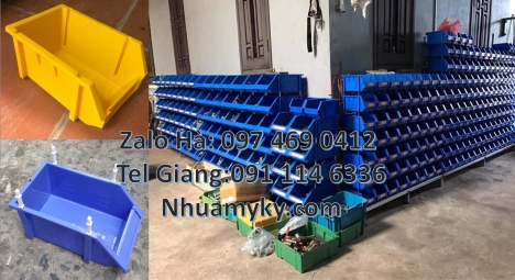 khay linh kiện, bán khay nhựa, thùng nhựa đựng phụ tùng Khay linh kiện giá rẻ Kệ nhựa đựng ốc vít,