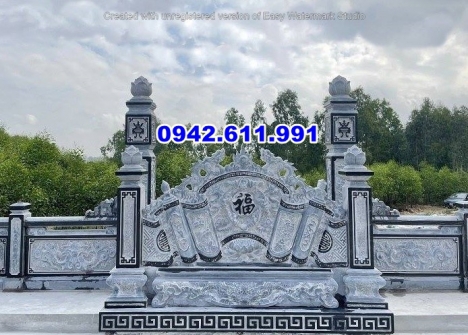 Bán + 46 mẫu bức bình phong đá từ đường tại bắc ninh