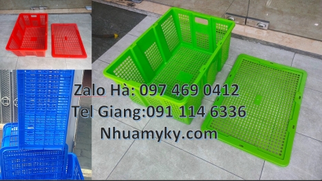Sóng nhựa 26 bánh xe, giỏ nhựa đựng trái cây, thùng nhựa ngâm rau củ, sóng nhựa đặc, hộp nhựa Giỏ nh