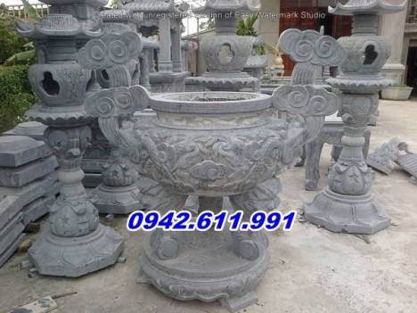 Bán + 61 mẫu lư đỉnh hương nhà thờ đá đẹp tại bến tre