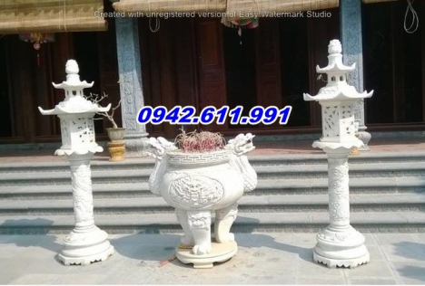 Bán + 61 mẫu lư đỉnh hương nhà thờ đá đẹp tại bến tre
