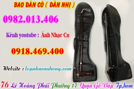 Địa điểm bán bao da, bao vải dù dành cho đàn nhị gò vấp