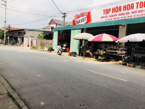 Bán lỗ để trả lãi ngân hàng nên cần bán gấp 266m2 mặt đường 14 có thể kinh doanh ngay ở Phú Ninh,
