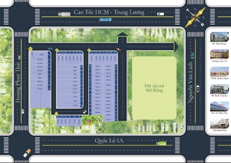 Sở hữu ngay vị trí vàng của dự án Bình Chánh New Center