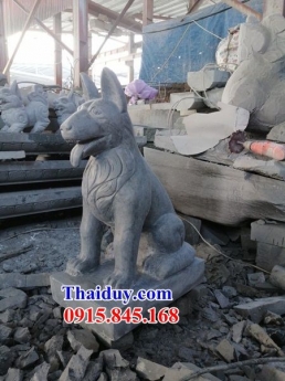 33+ Chó bằng đá bán – tượng chó đá đẹp