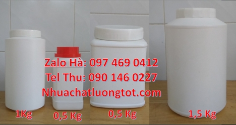 hũ 100 gram trắng đục, hũ nhựa 100gram Hũ pet nắp nhựa trắng 200 gram, hũ nhựa 200 g, hũ 250 gram đự