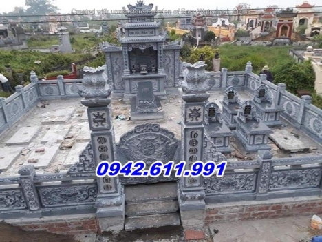 trà vinh > 11 mẫu lăng mộ gia tộc bằng đá đẹp