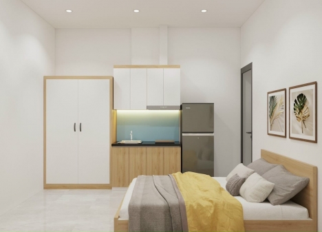 DÒNG TIỀN LÊ THANH NGHỊ: 50M2, 6 TẦNG, MT 5M, ĐỦ NỘI THẤT, THANG MÁY. CHỈ 8.9 TỶ