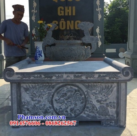 33@ Ban thờ lễ bằng đá đẹp tự nhiên hưng yên