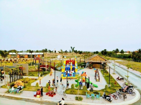 Đất nền shr liền kề KCN và cụm cảng mặt tiền đường Nguyễn Trung Trực xã Long Cang cam kết sinh lời