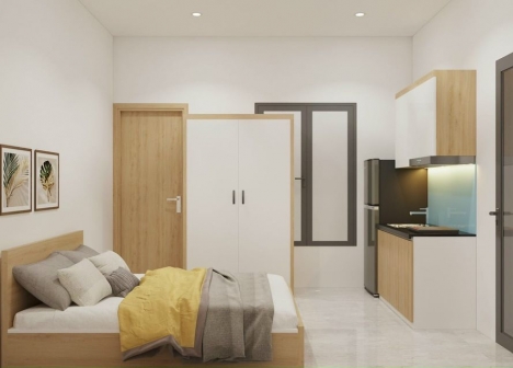 DÒNG TIỀN LÊ THANH NGHỊ: 50M2, 6 TẦNG, MT 5M, ĐỦ NỘI THẤT, THANG MÁY. CHỈ 8.9 TỶ